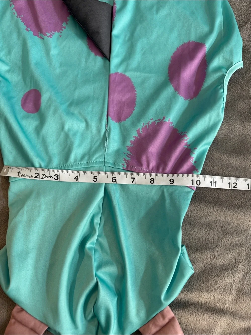 Disney pixar Monsters Inc  Sully Hooded pet dog Halloween costume xl